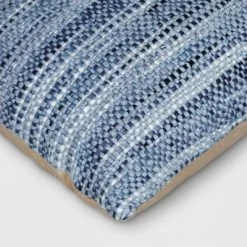 Oversized Lumbar Woven Pillow Blue - Threshold™ -Haven Home Store GUEST e21dd3af f231 4058 be50 7cc6352dc91a