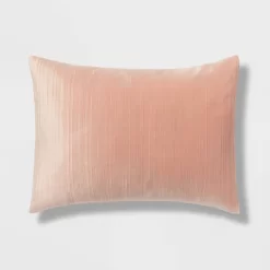 8pc Luxe Velvet Comforter Set Salmon Pink - Threshold™ -Haven Home Store GUEST e42f4cd0 0ceb 4493 bcd6 93227d8dadc9