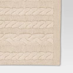 Chunky Cable Knit Reversible Throw Blanket - Threshold™ -Haven Home Store GUEST e43d4412 1e42 492b 9e55 7ef19991c7c5