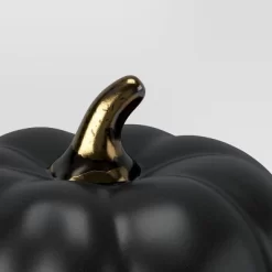 Set Of 3 Small Ceramic Halloween Pumpkins With Gold Stem - Threshold™ 5 Set Of 3 Small Ceramic Halloween Pumpkins With Gold Stem - Threshold™ -Haven Home Store GUEST e522c71c 5236 4716 87d9 cb99acca79a8