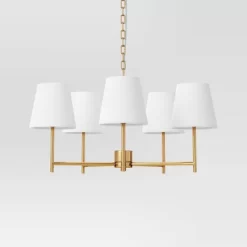 5 Arm Shaded Chandelier - Threshold™ -Haven Home Store GUEST e5927df8 27d0 4939 bb95 f495fe88f184
