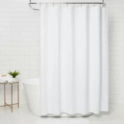 Diamond Matelesse Shower Curtain White - Threshold™