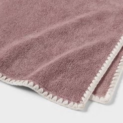 Boho Border Stitch Towel Mauve - Threshold™ -Haven Home Store GUEST ee20bf75 e8c3 4fb0 9b6f d4de58601cb8