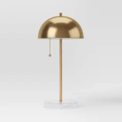Dome Table Lamp With Acrylic Base Brass - Threshold™ -Haven Home Store GUEST ef97fb3e 426e 4a0f a1be 70de24cbbc36