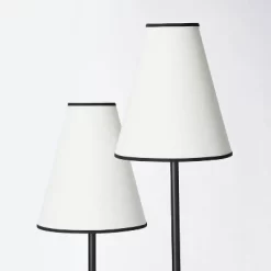 2-Head Floor Lamp With Trimmed Shade Black (Includes LED Light Bulb) - Threshold™ Designed With Studio McGee -Haven Home Store GUEST f035995d f7b3 4db1 a0dd 1617e77b28a8