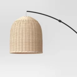 Addison Arc Floor Lamp With Natural Rattan Shade - Threshold™ -Haven Home Store GUEST f0a65e9b 915e 44cf b86d b7a12da8e8a2