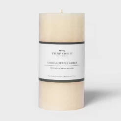 Pillar Vanilla Bean And Amber Candle - Threshold™ -Haven Home Store GUEST f0fb149d a7fe 4d80 a1f4 26fca408bd81
