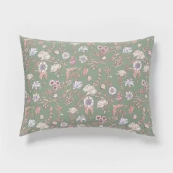 Boho Reversible Printed Comforter & Sham Set Green Floral - Threshold™ -Haven Home Store GUEST f188dba2 14af 4c13 b7d9 c3b10343acd2