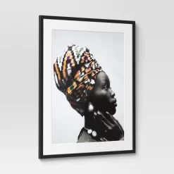 24" X 30" 2pc Cultural Framed Wall Posters - Threshold™: Modern Art Lithograph, Black Frame -Haven Home Store GUEST f256ac93 67a9 4846 8962 8b5e12c76eb1