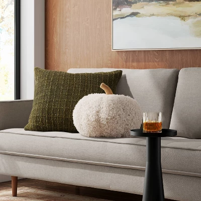 Teddy Boucle Shaped Pumpkin - Threshold™ 1 Teddy Boucle Shaped Pumpkin - Threshold™
