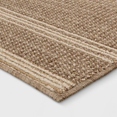 2'x3' Washable Tufted Accent Rug Brown - Threshold™ 2 2'x3' Washable Tufted Accent Rug Brown - Threshold™ - Image 2