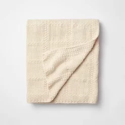 Grid Knit Throw Blanket - Threshold™ Designed With Studio McGee -Haven Home Store GUEST f49e1612 4350 4f2e a1df c4d091023d34