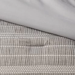 12pc Chambray Matelasse Stripe Comforter & Sheet Bedding Set Gray - Threshold™ -Haven Home Store GUEST f59e7d48 b0ee 4ce0 8269 0dd68763ac49