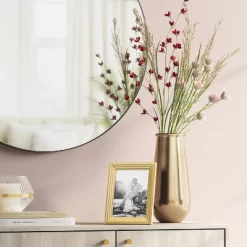 5"x7" Metal Table Picture Frame Plated Brass - Threshold™