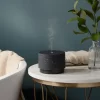 Black Terrazzo Essential Oil Diffuser - Threshold™: Ultrasonic, Aromatic Mist, Auto Shut-Off