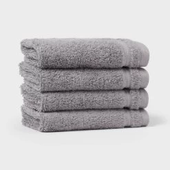 4pk Total Fresh Antimicrobial Washcloth Set - Threshold™ -Haven Home Store GUEST fd5d31f9 23eb 4ef5 97f9 4ddcb5c28eb0