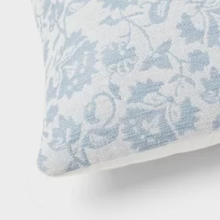 Woven Floral Decorative Pillow Euro - Threshold™ -Haven Home Store GUEST fe4e4f27 45a7 45b7 b5a6 08075772b13e