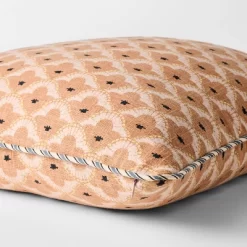 Square Geo Pattern With Striped Piping Peach - Threshold™ Design With Studio McGee 5 Square Geo Pattern With Striped Piping Peach - Threshold™ Design With Studio McGee -Haven Home Store GUEST fe5e0fb6 5a7b 4bca 82d3 40d32441c02f